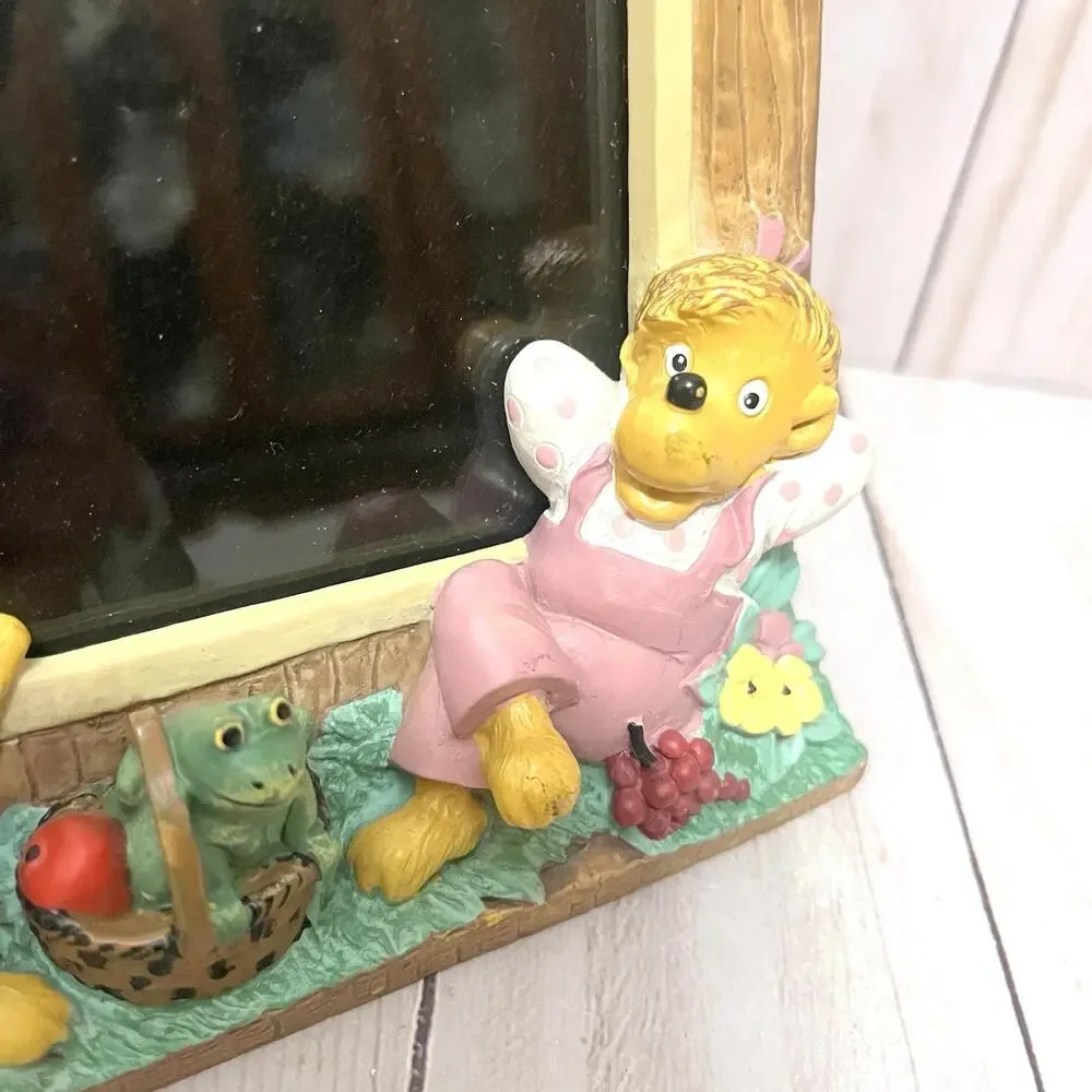 1991 The Berenstain Bears Photo Frame Princess House Exclusive